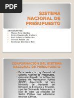 Presupuesto Nacional