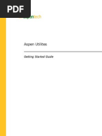 Aspen Utilities Getting Started Guide V7 - 3