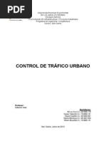 Control de Trafico Urbano