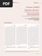 Caracas, Ciudad Histórica Diversa. Aproximación A La Valoración Espacio-Temporal de Los Tejidos Urbanos - Carola Herrera Napoleón