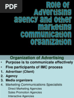 Role of Advertising Agencies