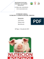 Nutricion de Cerdo