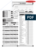 Character Record Sheets: Skills