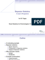 Bayesian Statistics: A User's Perspective