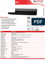 8Ch. Full 960H DVR: Main Features