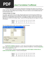 Intra-Class Correlation Coefficient: Continuous Ratings, Two Judges