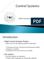 MECH6091 - Poject1.Flight Control Systems - Qball Quadrotor Helicopter