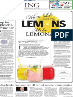 Living Cover - Lemonade - The Patriot-News - July 15, 2014