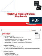 TMS570LS2x Blinky Example