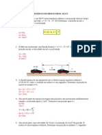 Exercicios Resolvidos de Muv