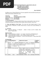 Advanced Mechanics of Solids