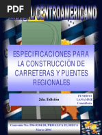 Especificaciones para La Construcciónde Carreteras