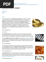 Alimentos Ricos en Omega 3 PDF