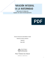 Preparación Integral para La Maternidad