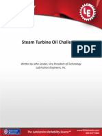 Steam Turbine Oil Challenges