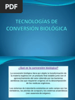 Tecnologías de Conversión Biológica Diapo