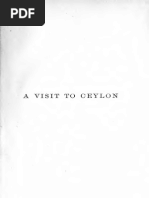 Visit To Ceylon