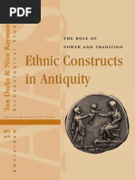 Derks, T, Roymans, N. - Ethnic Constructs in Antiquity. The Role of Power and Tradition