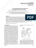 Numerical Simulation of PCV Valve