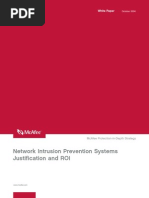 Network Intrusion Prevention Systems Justification and ROI: White Paper