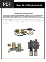 Honda Solenoids ID Guide