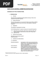 Guidance On Type of Inspection