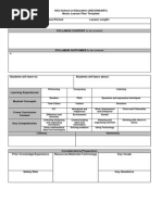 Music Lesson Plan Template