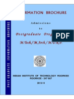 PG Information Brochure