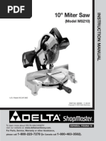 Delta Chopsaw Manual 36-070