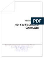 Pid - 5030 Digital Pid Controller: Operator's Manual