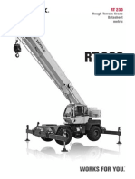 Terex RT230 Tabla de Carga