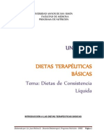 Unidad III - Dietas Líquidas