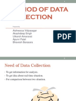 Method of Data Collection: Aishwarya Vidyasagar Akashdeep Singh Utkarsh Amaravat Apurvi Patel Bhavesh Barasara