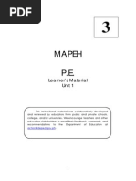 3 P.E. LM Q1