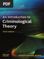 An Introduction To Criminological Theory