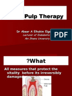 Vital Pulp Therapy