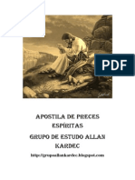 Apostila de Preces Espíritas (Grupo de Estudo Allan Kardec)