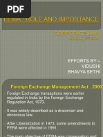 Foreign Exchange Management Act 2000