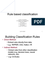 Rule Based Classification