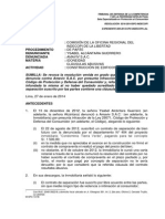 Indecopi - Sala Especializada en Protección Al Consumidor, Resolución 0216-2014 - Cláusulas Abusivas