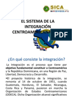 El Sistema de La Integración Centroamericana (Sica)