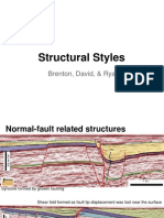 Structural Styles in Seismic