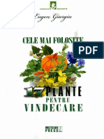 Eugen Giurgiu - Cele Mai Folosite 17 Plante Pentru Vindecare