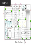 Toi 7' X 4' Ward Robge Dress: Third Floor Plan