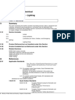 Division 16 - Electrical Section 16500 - Lighting