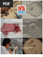 INTA - Manual Transferencia de Embiones Ovinos Caprinos 2da Edicion 2013