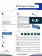 OpenVox D130/DE130/D230/DE230/D430/DE430 Series PRI Card Datasheet