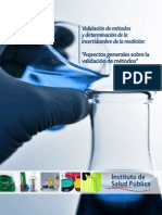 Guia Técnica 1 Validación de Métodos y Determinación de La Incertidumbre de La Medición - 1 PDF