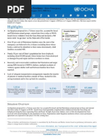 Hostilities in Gaza, UN Situation Report As of 05 Aug 2014