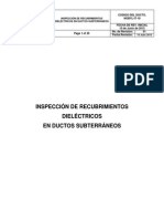 Inspección de Recubrimientos Dieléctricos